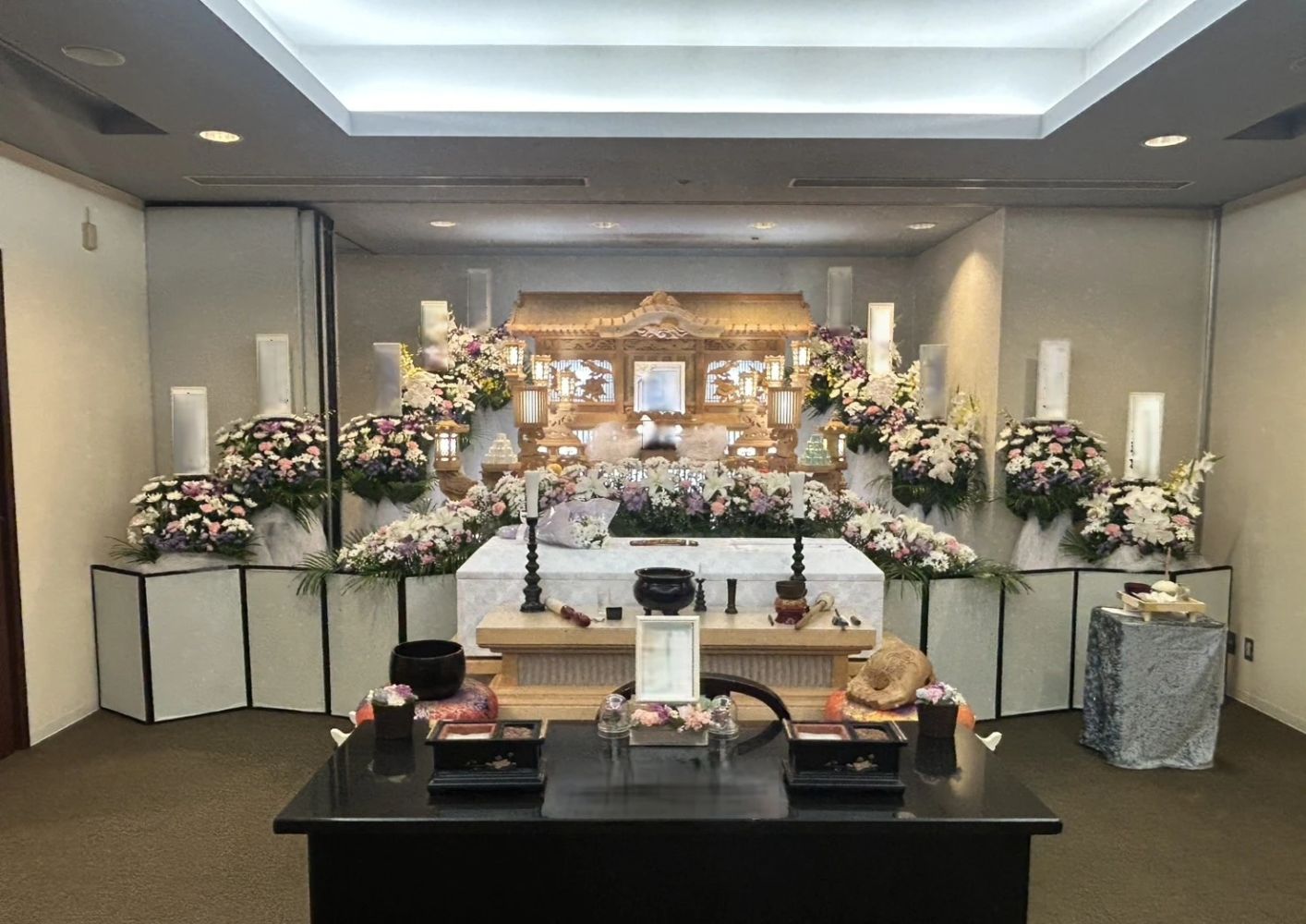 春日部市のきずなメモリアルサービスの祭壇